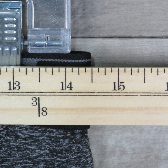 RBX* Women's Athletic Leggings Yoga Workout Pants Size~ Medium/Black & Gray - Picture 5 of 7